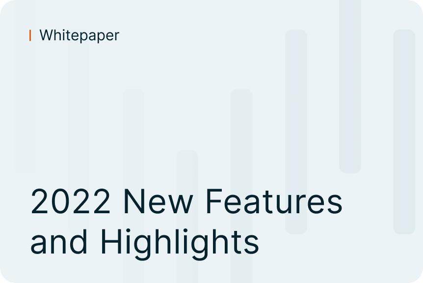 2022 New Features and Highlights