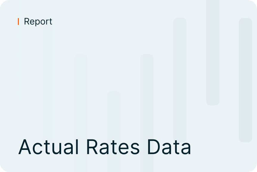 Actual Rates Data